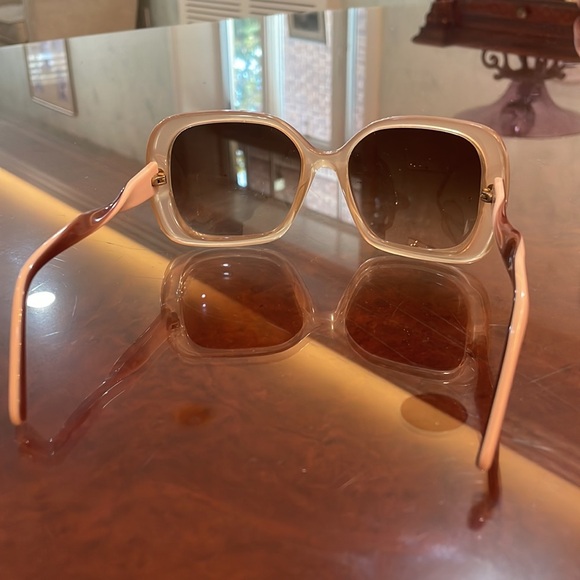 Balenciaga vintage beige sunglasses - Picture 3 of 5